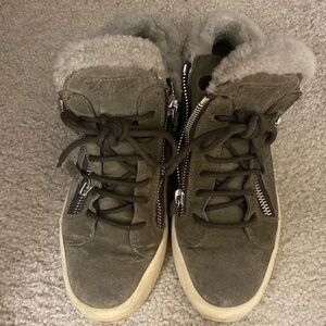 Designer Suede Sneakers